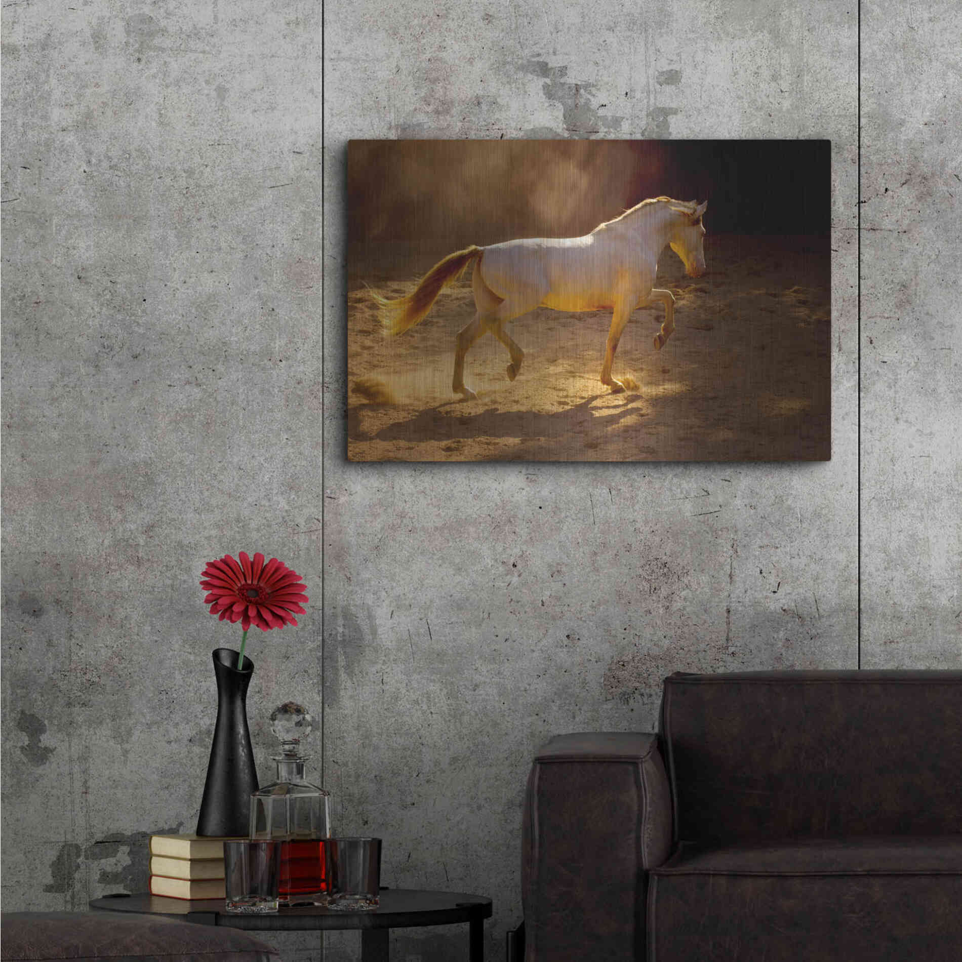 Luxe Metal Art 'Dancing In The Light' by Lisa Dearing, Metal Wall Art,36x24