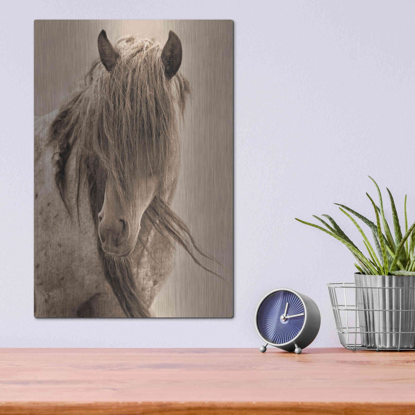 Luxe Metal Art 'Freedom' by Lisa Dearing, Metal Wall Art,12x16