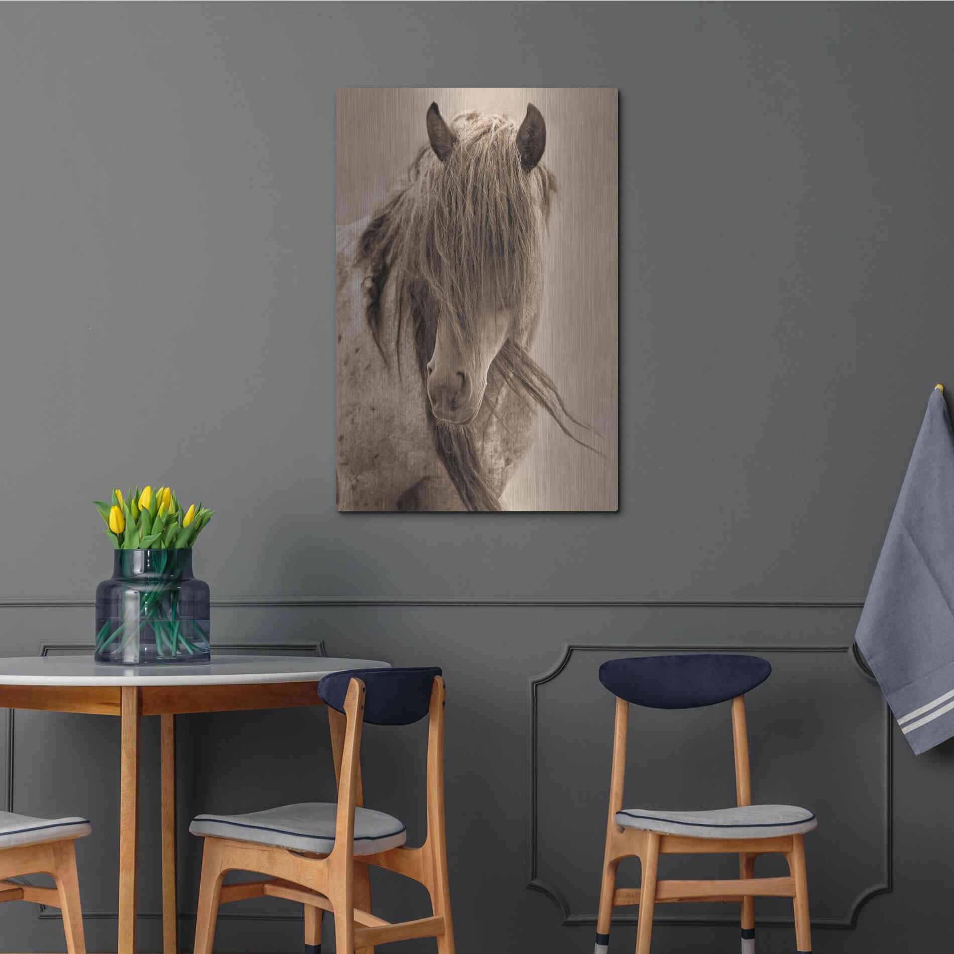 Luxe Metal Art 'Freedom' by Lisa Dearing, Metal Wall Art,24x36