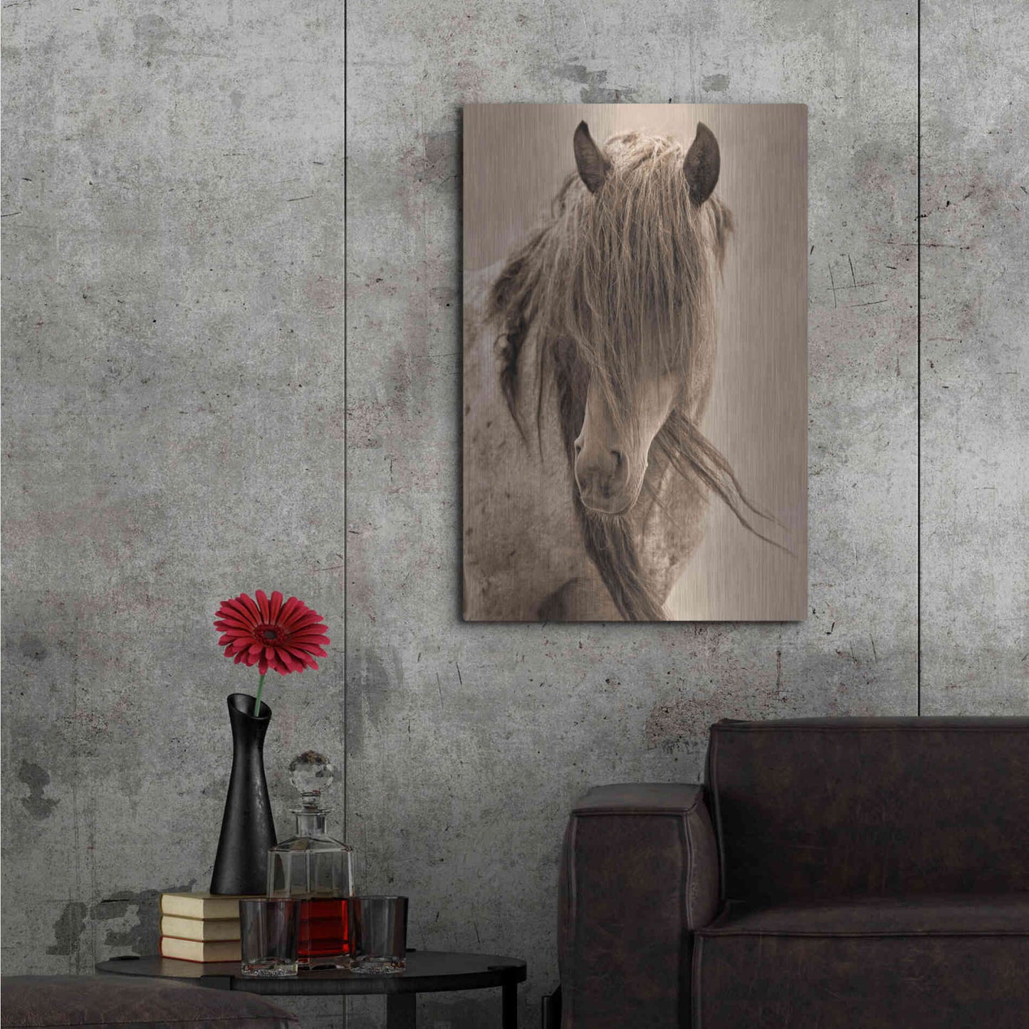 Luxe Metal Art 'Freedom' by Lisa Dearing, Metal Wall Art,24x36