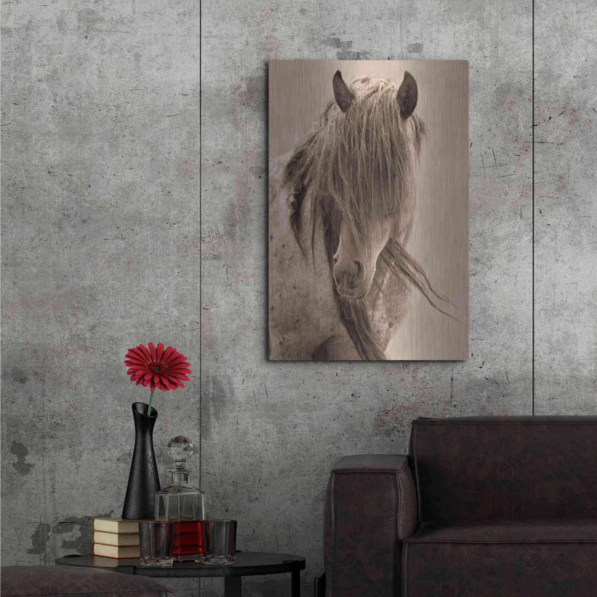 Luxe Metal Art 'Freedom' by Lisa Dearing, Metal Wall Art,24x36