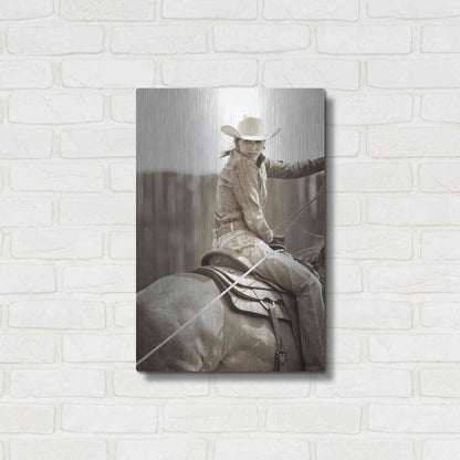 Luxe Metal Art 'Got One' by Lisa Dearing, Metal Wall Art,16x24