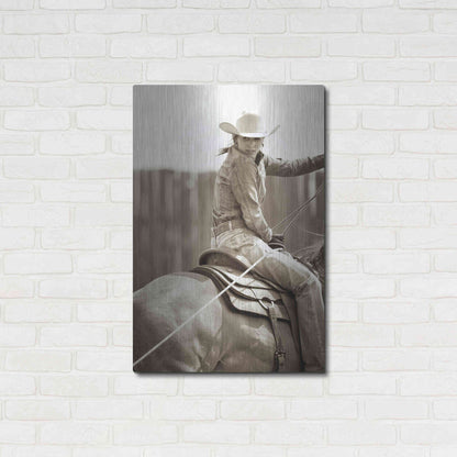 Luxe Metal Art 'Got One' by Lisa Dearing, Metal Wall Art,24x36
