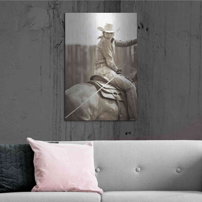 Luxe Metal Art 'Got One' by Lisa Dearing, Metal Wall Art,24x36