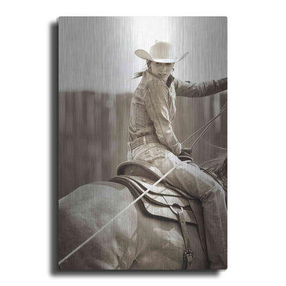 Luxe Metal Art 'Got One' by Lisa Dearing, Metal Wall Art