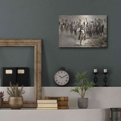 Luxe Metal Art 'Heading Home' by Lisa Dearing, Metal Wall Art,16x12