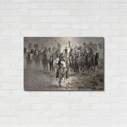 Luxe Metal Art 'Heading Home' by Lisa Dearing, Metal Wall Art,36x24