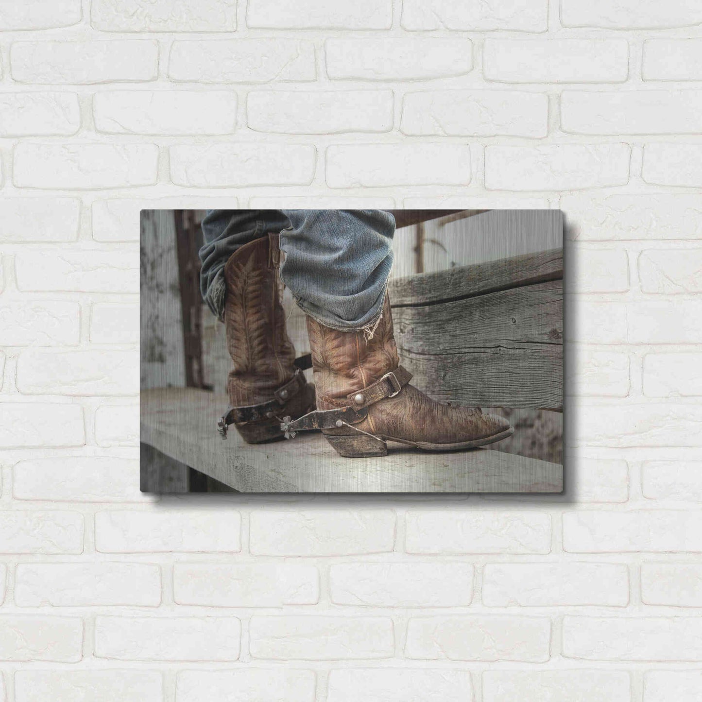 Luxe Metal Art 'Like a Second Skin' by Lisa Dearing, Metal Wall Art,24x16