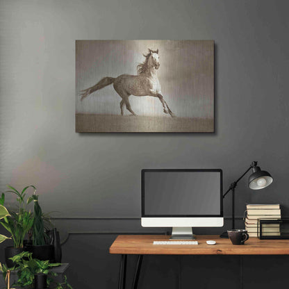 Luxe Metal Art 'Like the Wind' by Lisa Dearing, Metal Wall Art,36x24