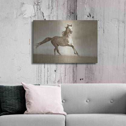 Luxe Metal Art 'Like the Wind' by Lisa Dearing, Metal Wall Art,36x24