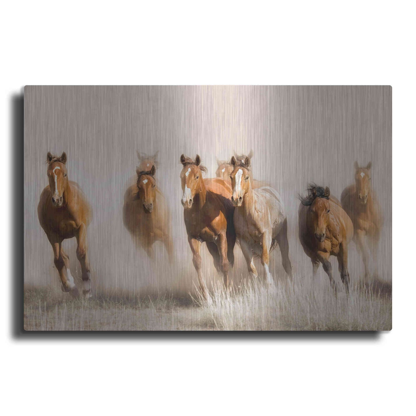 Luxe Metal Art 'Outlaws' by Lisa Dearing, Metal Wall Art
