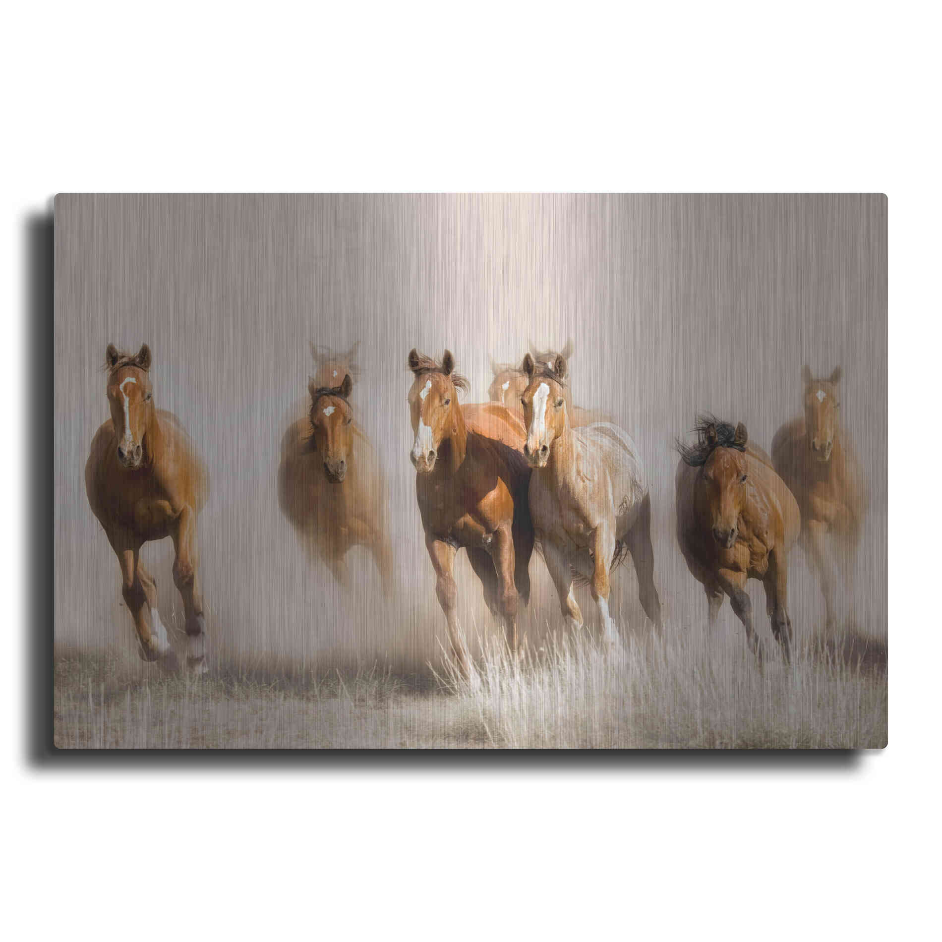 Luxe Metal Art 'Outlaws' by Lisa Dearing, Metal Wall Art