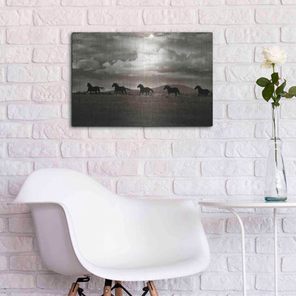 Luxe Metal Art 'Racing the Clouds' by Lisa Dearing, Metal Wall Art,24x16