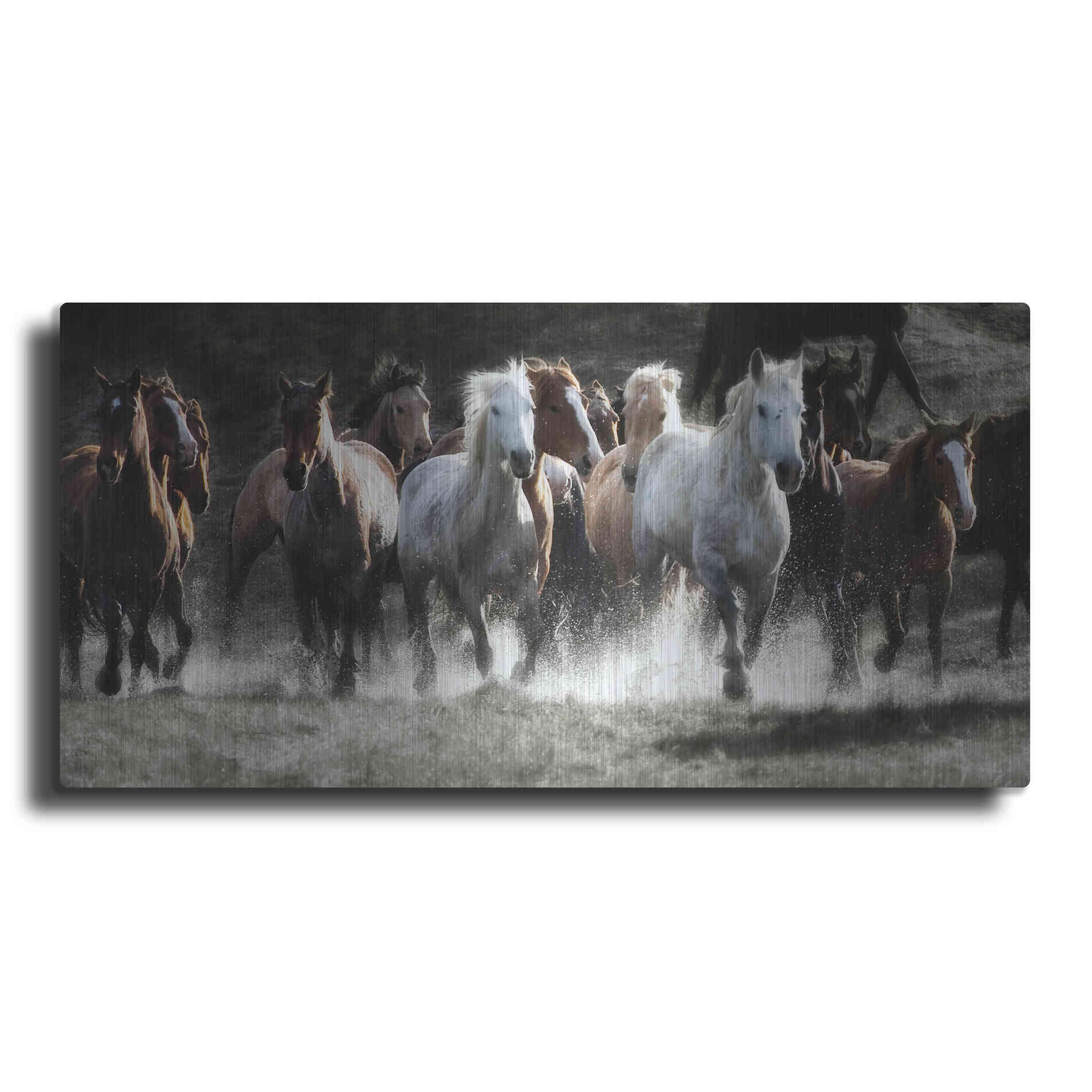 Luxe Metal Art 'Renegades' by Lisa Dearing, Metal Wall Art