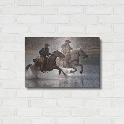 Luxe Metal Art 'Splash Dance' by Lisa Dearing, Metal Wall Art,24x16
