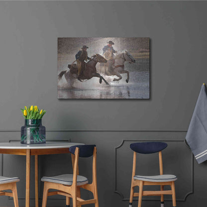 Luxe Metal Art 'Splash Dance' by Lisa Dearing, Metal Wall Art,36x24