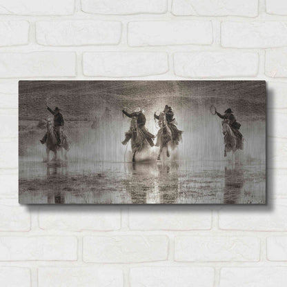 Luxe Metal Art 'Splash Dance II' by Lisa Dearing, Metal Wall Art,24x12
