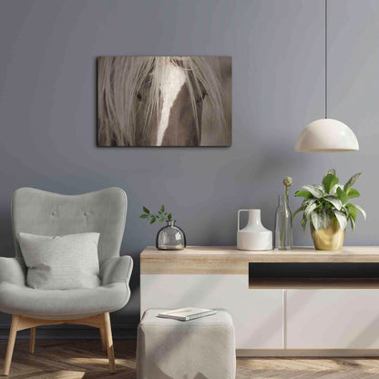 Luxe Metal Art 'The Blonde' by Lisa Dearing, Metal Wall Art,24x16