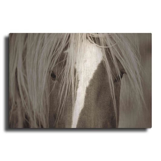 Luxe Metal Art 'The Blonde' by Lisa Dearing, Metal Wall Art