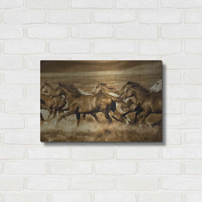 Luxe Metal Art 'Unbroken' by Lisa Dearing, Metal Wall Art,24x16