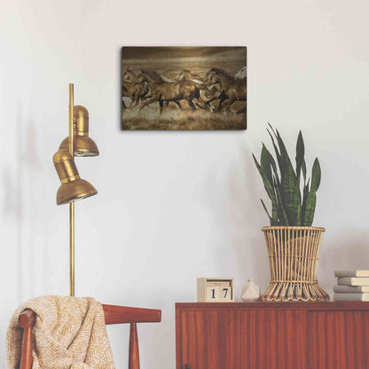 Luxe Metal Art 'Unbroken' by Lisa Dearing, Metal Wall Art,24x16
