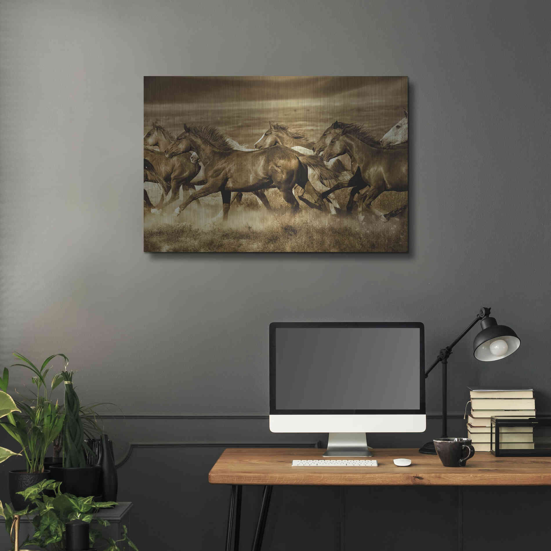 Luxe Metal Art 'Unbroken' by Lisa Dearing, Metal Wall Art,36x24