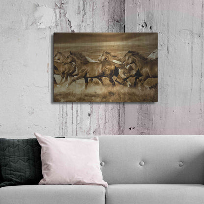 Luxe Metal Art 'Unbroken' by Lisa Dearing, Metal Wall Art,36x24