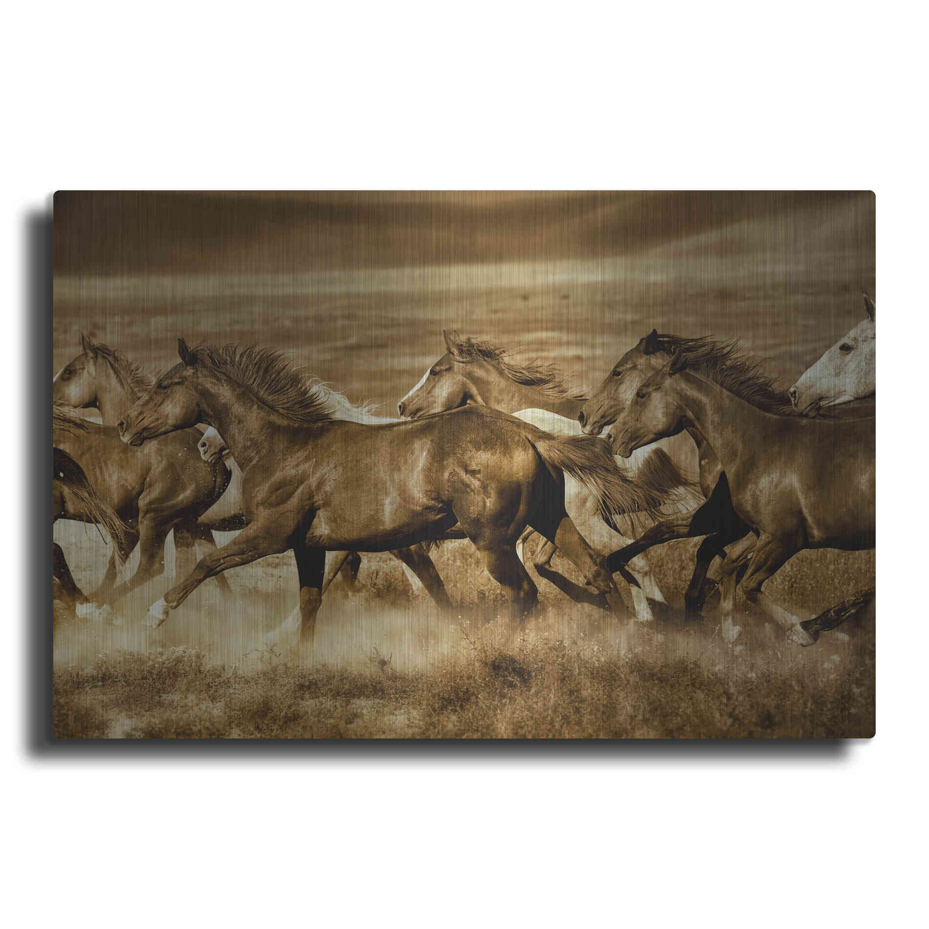 Luxe Metal Art 'Unbroken' by Lisa Dearing, Metal Wall Art