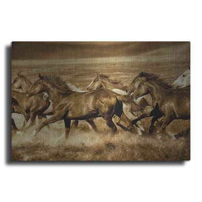 Luxe Metal Art 'Unbroken' by Lisa Dearing, Metal Wall Art