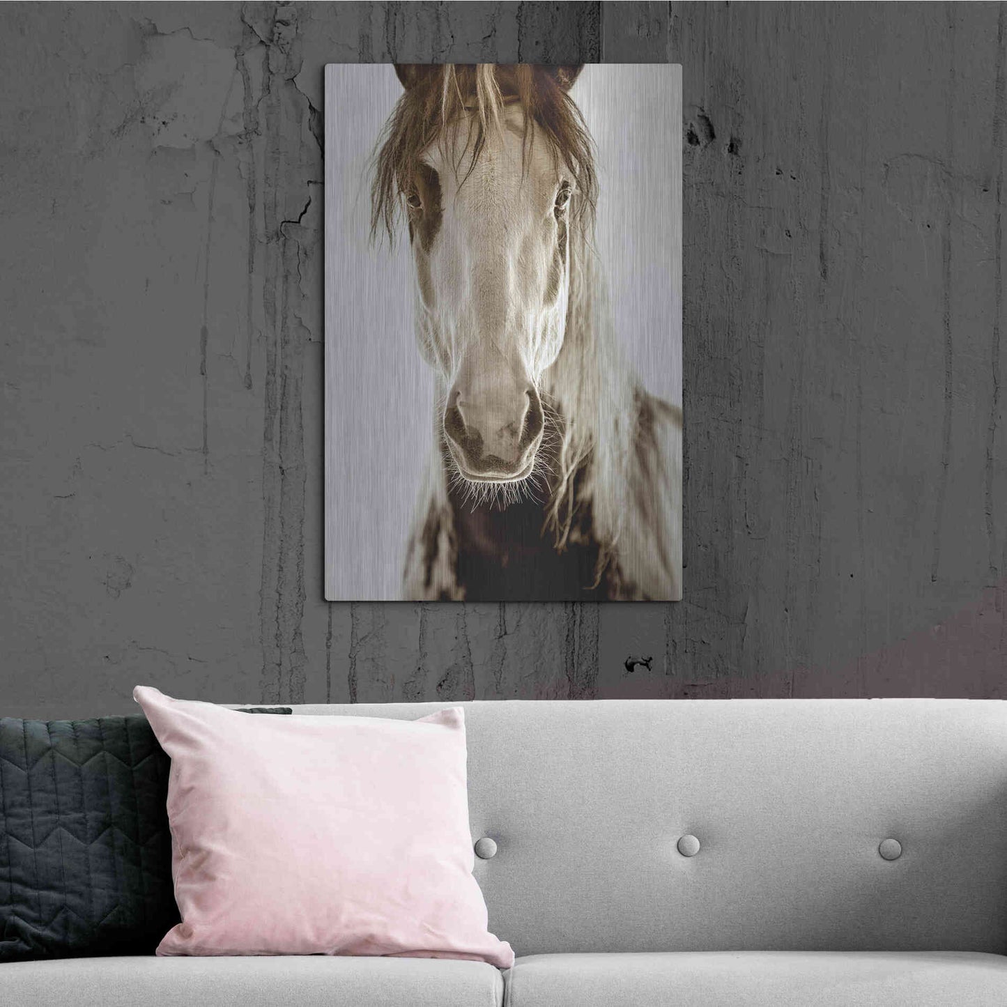 Luxe Metal Art 'Wilbur Cruz' by Lisa Dearing, Metal Wall Art,24x36