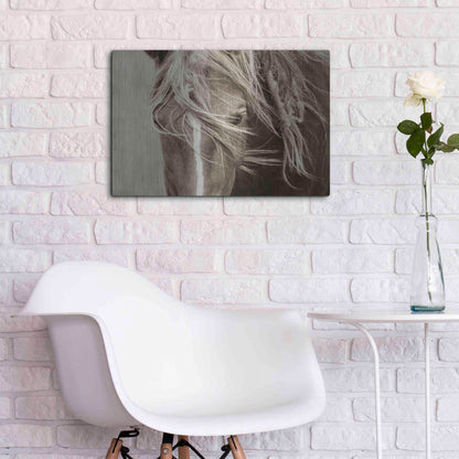 Luxe Metal Art 'Wind Knots' by Lisa Dearing, Metal Wall Art,24x16