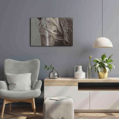 Luxe Metal Art 'Wind Knots' by Lisa Dearing, Metal Wall Art,24x16