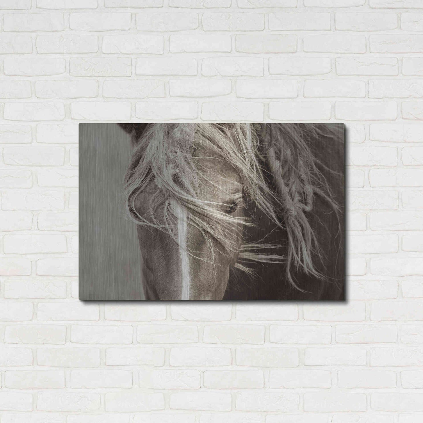 Luxe Metal Art 'Wind Knots' by Lisa Dearing, Metal Wall Art,36x24