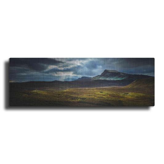 Luxe Metal Art 'Quiraing Lightpools' by Lynne Douglas, Metal Wall Art