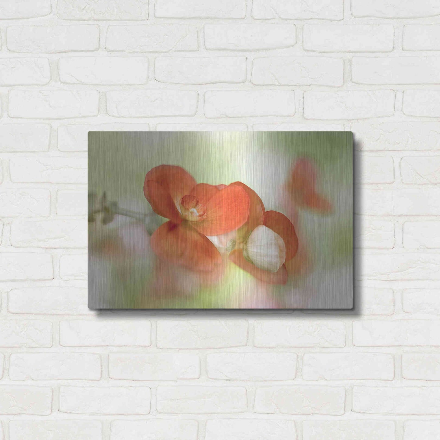 Luxe Metal Art 'Summer Glow' by Mandy Disher, Metal Wall Art,24x16