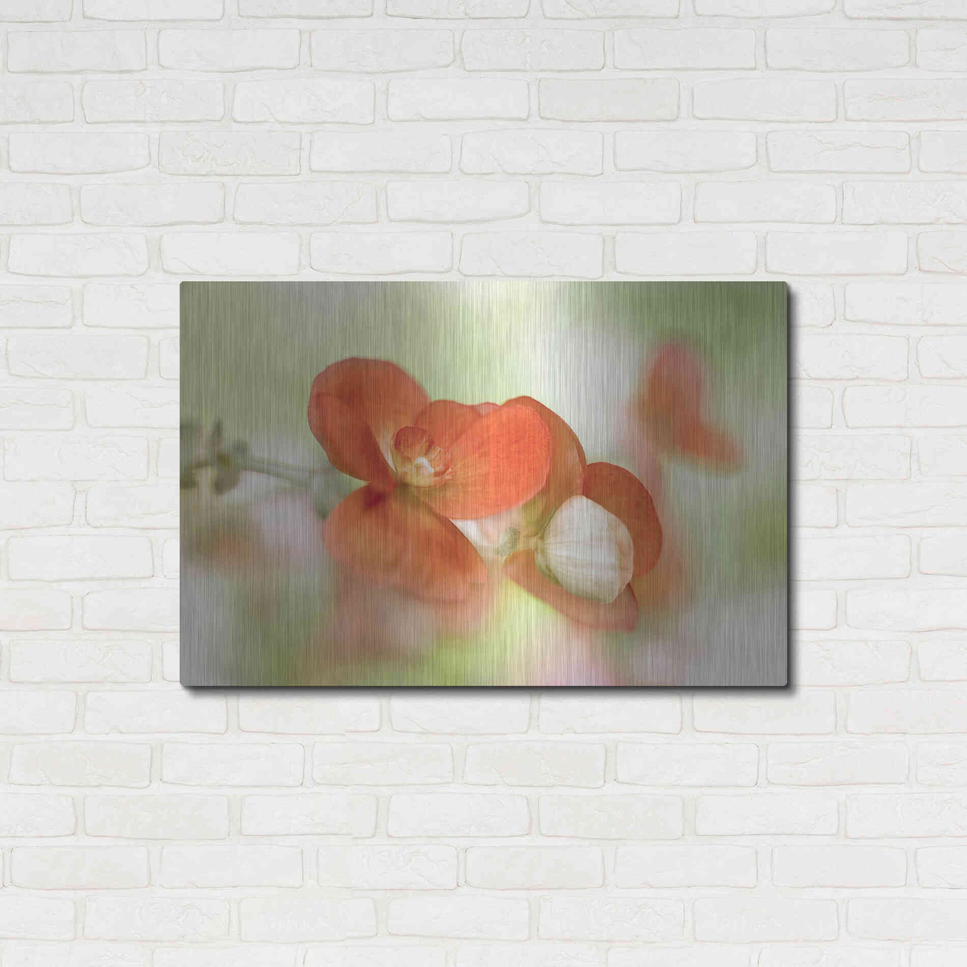 Luxe Metal Art 'Summer Glow' by Mandy Disher, Metal Wall Art,36x24