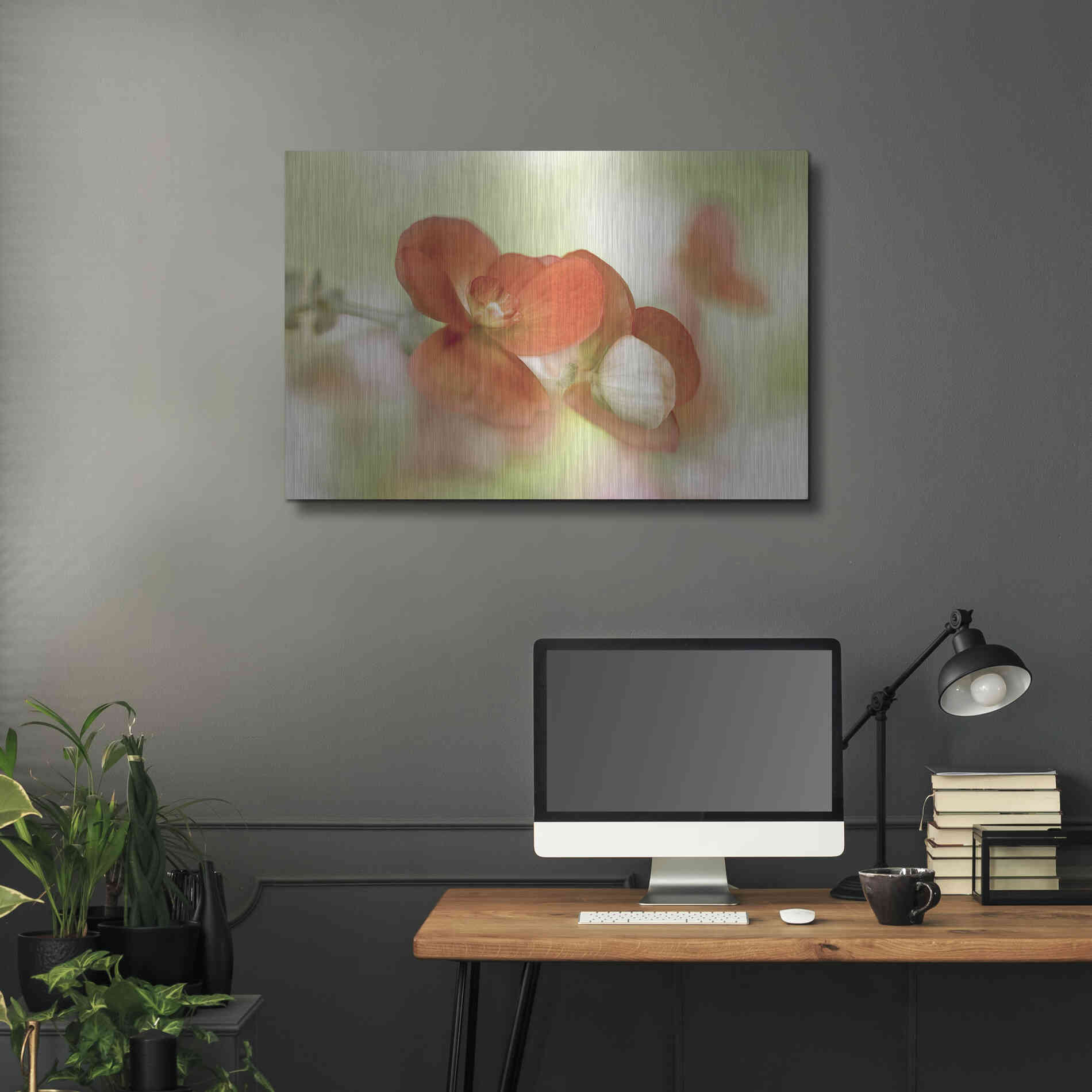 Luxe Metal Art 'Summer Glow' by Mandy Disher, Metal Wall Art,36x24