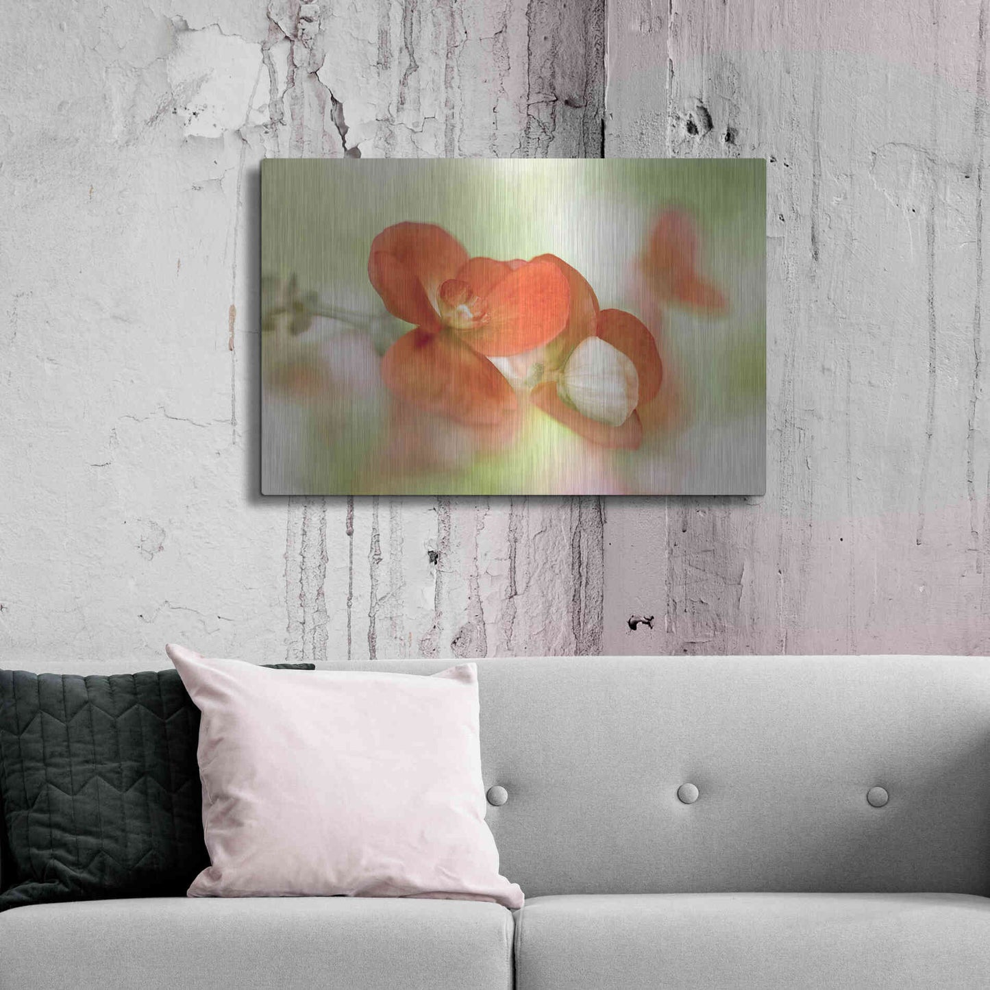 Luxe Metal Art 'Summer Glow' by Mandy Disher, Metal Wall Art,36x24