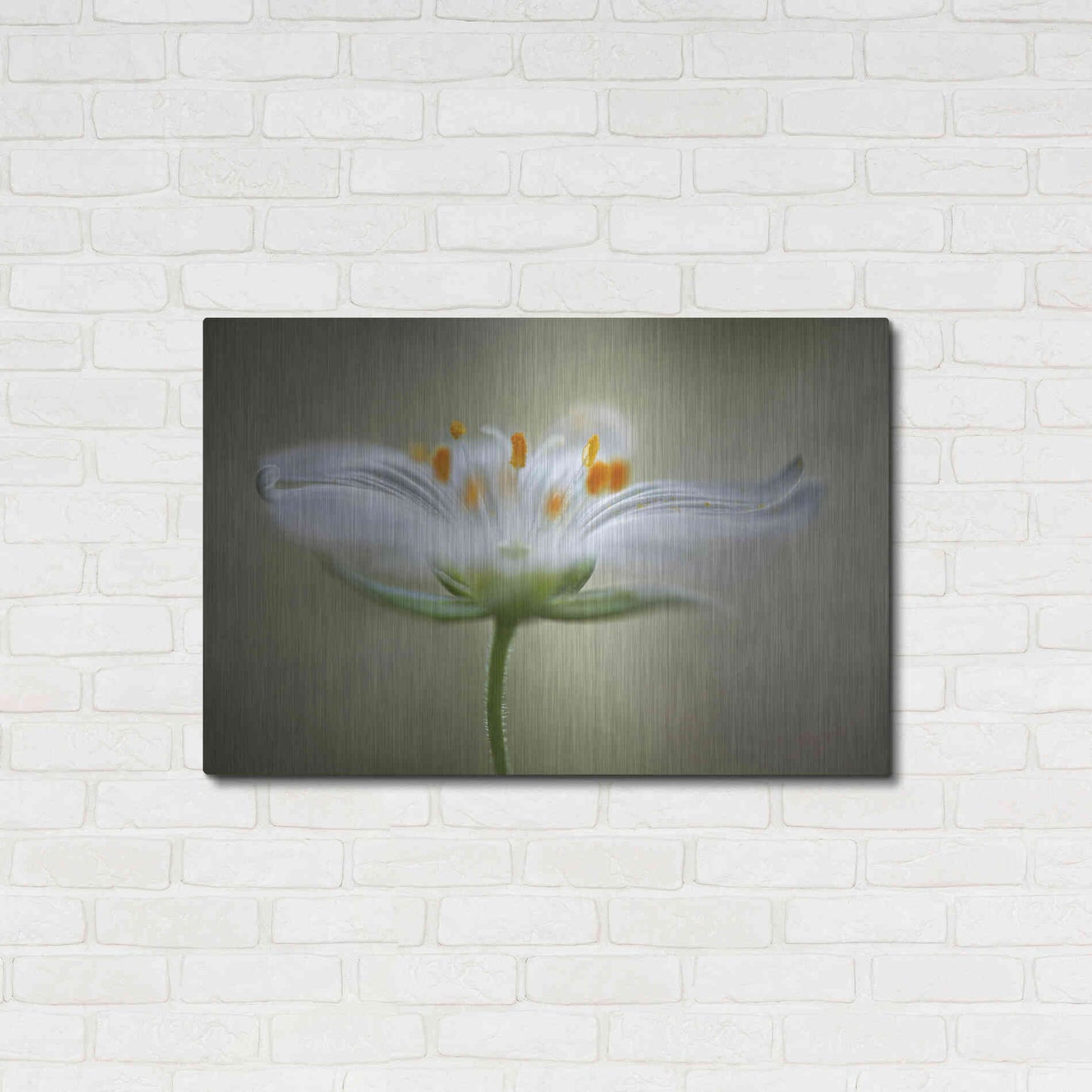 Luxe Metal Art 'Summer Swirl' by Mandy Disher, Metal Wall Art,36x24