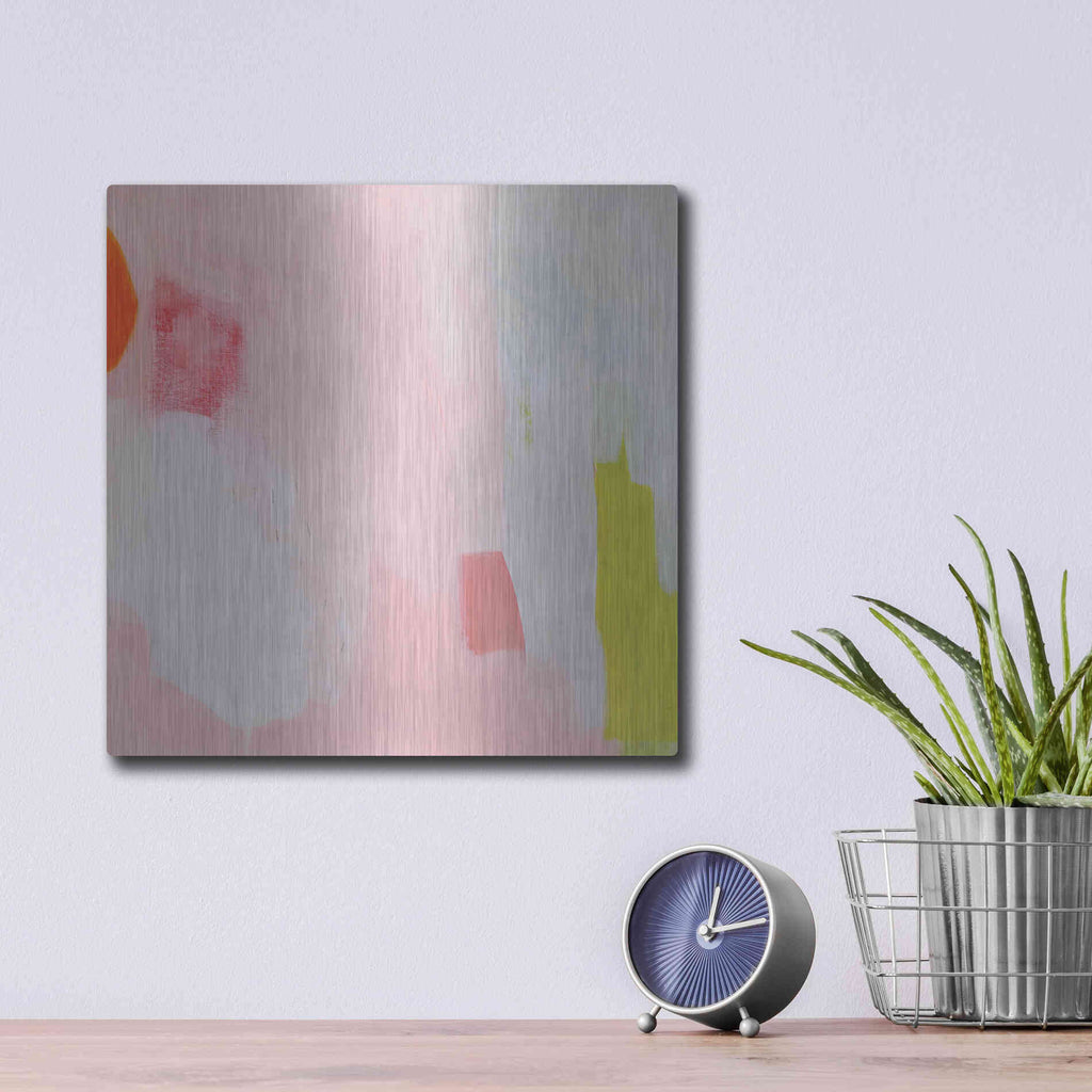 Luxe Metal Art 'Seed Pack' by Melissa Donoho, Metal Wall Art,12x12