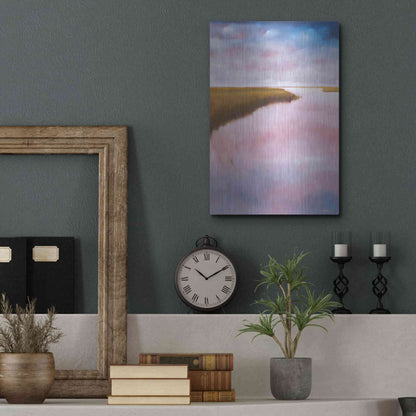 Luxe Metal Art 'Lowlands' by Michael A. Diliberto, Metal Wall Art,12x16