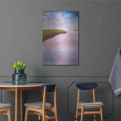 Luxe Metal Art 'Lowlands' by Michael A. Diliberto, Metal Wall Art,24x36