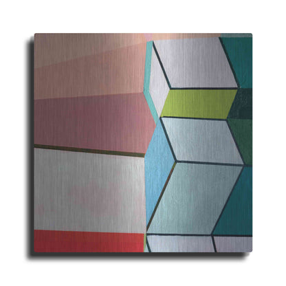 Luxe Metal Art 'Angles No. 2' by Naomi Taitz Duffy, Metal Wall Art