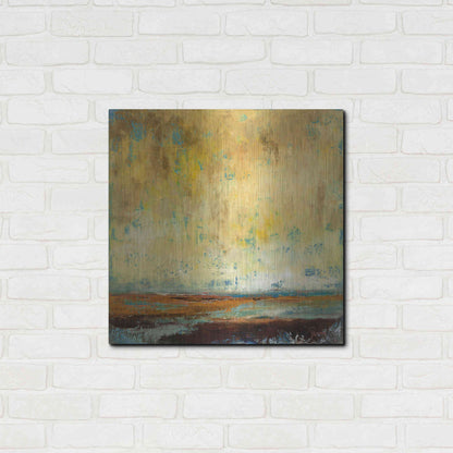 Luxe Metal Art 'Air Quality' by Patrick Dennis, Metal Wall Art,24x24