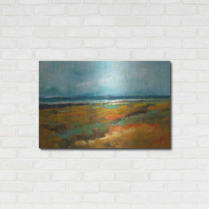 Luxe Metal Art 'Benchmarks' by Patrick Dennis, Metal Wall Art,36x24