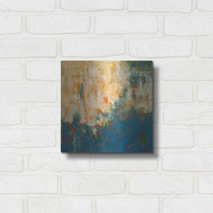 Luxe Metal Art 'Breathing Room' by Patrick Dennis, Metal Wall Art,12x12