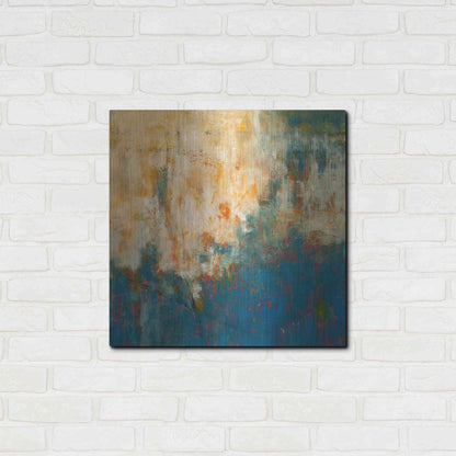 Luxe Metal Art 'Breathing Room' by Patrick Dennis, Metal Wall Art,24x24