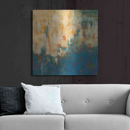 Luxe Metal Art 'Breathing Room' by Patrick Dennis, Metal Wall Art,36x36