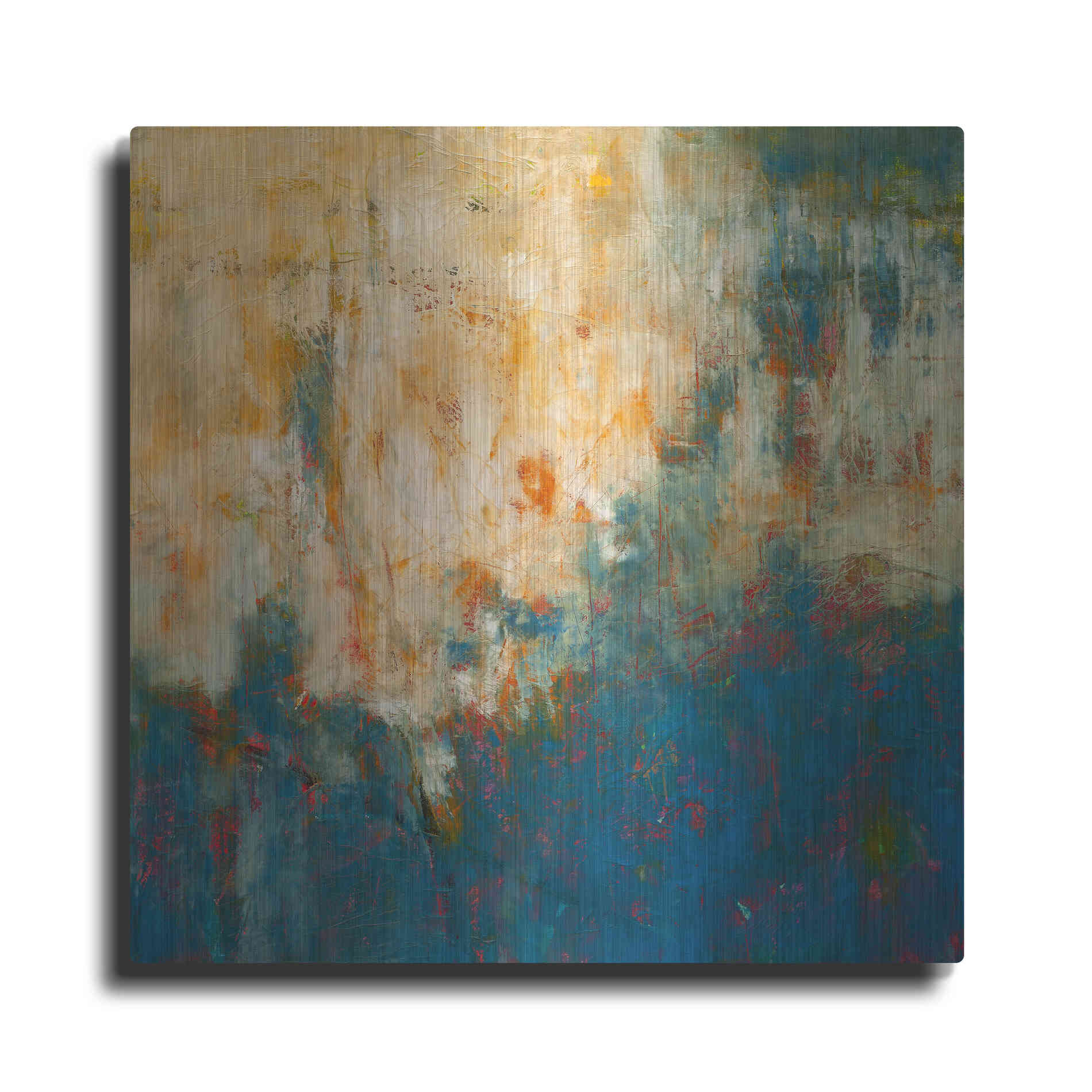 Luxe Metal Art 'Breathing Room' by Patrick Dennis, Metal Wall Art