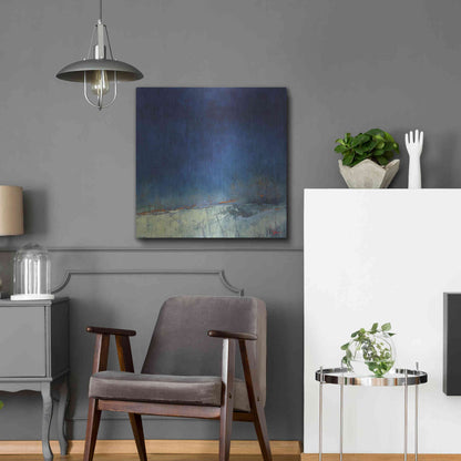 Luxe Metal Art 'Dugout' by Patrick Dennis, Metal Wall Art,24x24